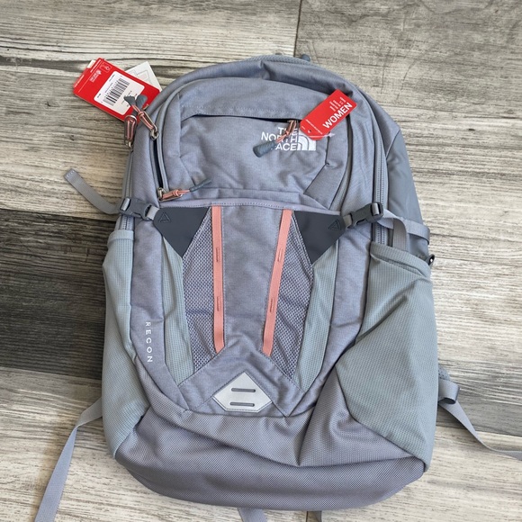 North Face Recon Backpack Greypink Clay 